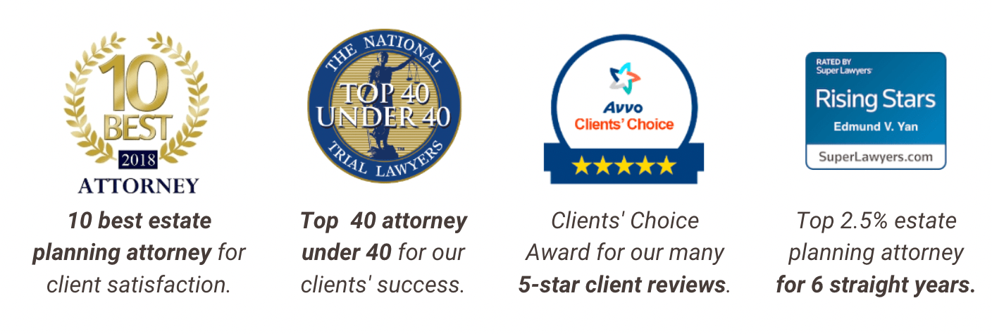 Attorney Edmund Yan_awards